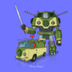 Illustration for article titled The Ecto-1, Mach V, KITT and More, Drawn as Transformers